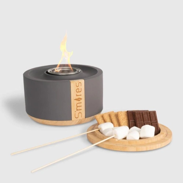 Laser Engraved Terraflame S'mores Bowl Roaster - Custom Gift - Date Night - Camping - Family Night - Engraved Gift - Kitchen Accessory