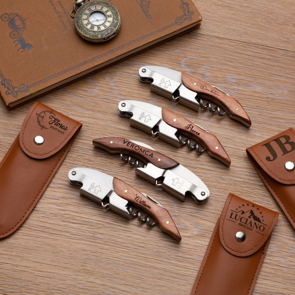 Personalized Wine Corkscrew,Party Favor,Groomsmen Gift Idea,Drinking Gifts,Gifts,Wine Opener Engraved,Birthday Gift,Gift for Him