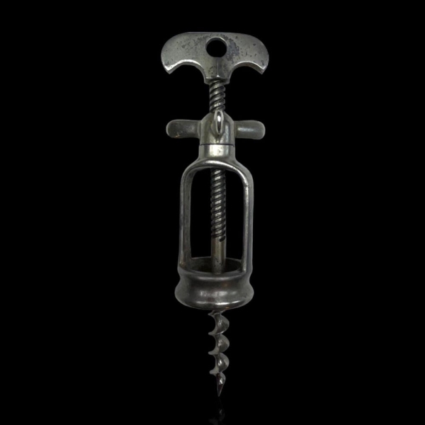 An antique French corkscrew. Circa 1900. By Jacques Perille.