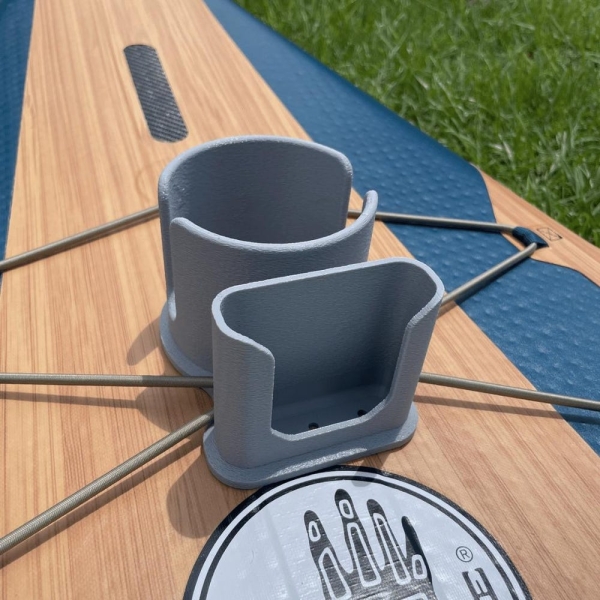 Paddleboard Cupholder & Phone Holder Combo | Drink and Phone Case for Paddleboards, SUPs, Kayaks, Boats