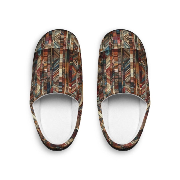 Indoor Slippers, Work from Home Shoes, Men's House Shoes, Professional Patterned Slippers, Clean Design Slippers