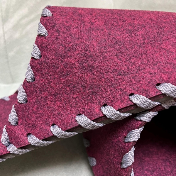 Eco-Friendly Felt House Slippers Gift / Unisex Colorful Custom Slippers / Great Warm Gift for any Occasion / Custom Design is possible