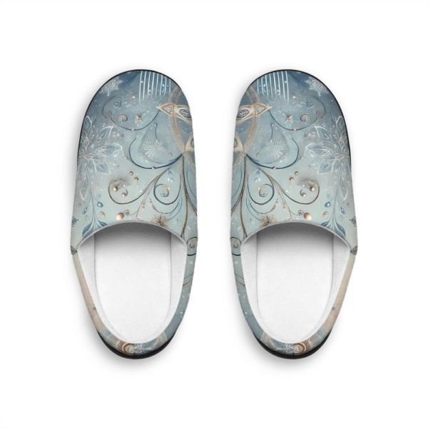 Winter Elegance Indoor Slippers Comfortable Cozy Non-Slip Home Footwear for Relaxation, Women's Indoor Slippers
