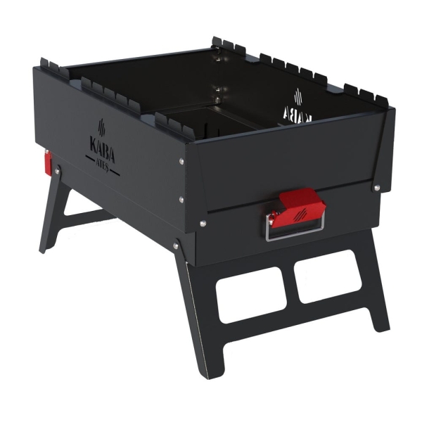Portable Folding Grill Design - CNC Cutting Files .stl .xt .dxf .pdf .exe